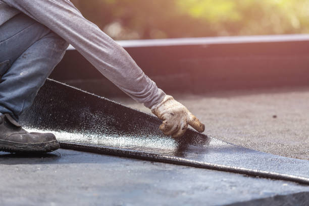Professional Crawl Space Encapsulation technician working in Orleans, MI